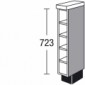 Unterschrank-Flaschenregal mit 5 Fächer [2/16]