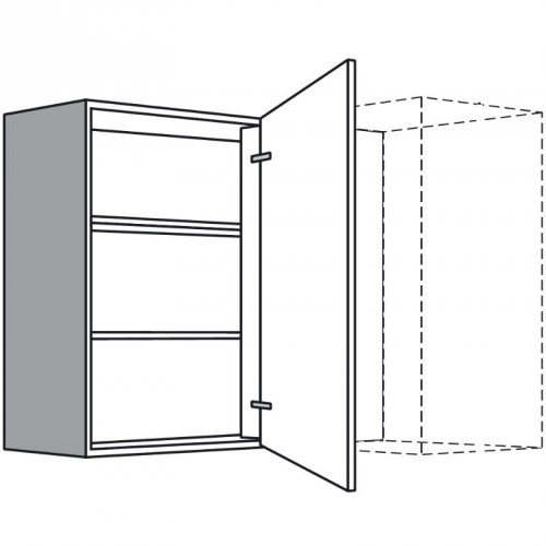 Eck-Hängeschrank mit 1 Drehtür