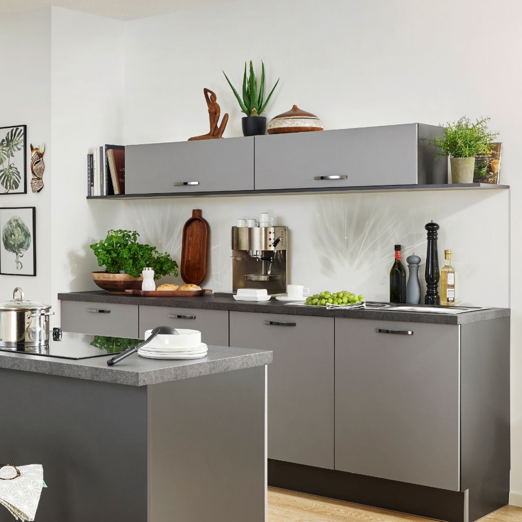 Eck-Hängeschrank mit 1 Drehtür