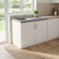 Singlek&uuml;che ohne K&uuml;hlschrank 100 cm dekorf&auml;hig [4/12]