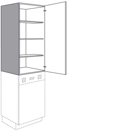 Aufsatzschrank mit 1 Drehtür