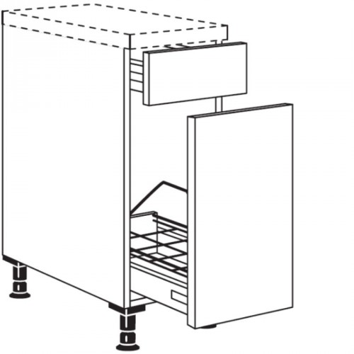 Unterschrank mit 1 Schubkasten