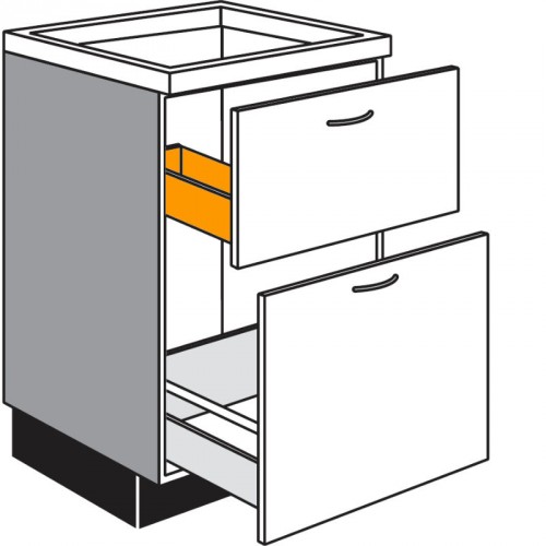 Spülen Eckunterschrank
