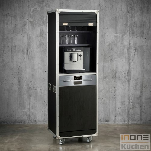 casekitchen light pro-art Beistellschrank 54 cm mit Siemens Geschirrsp&uuml;ler 45 cm