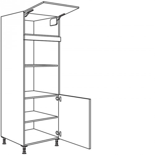 Hochschrank für Geräte-Umbauten, Mikrowelle und Dampfgarer