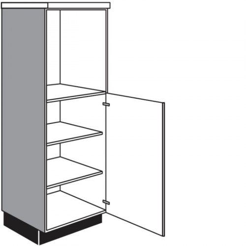 Highboardschrank für Einbaugeräte mit 1 Geräte-Drehtür