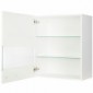 Flur-Oberschrank Wandschrank mit Segmentglastür WGLS60-01 [3/5]