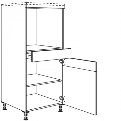 Highboard für Geräte-Umbauten