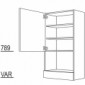 Aufsatzschrank für Mikrowellengeräte [2/13]