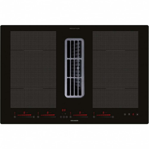 Kochfeldabzug mit Flächen-Induktion und Multi-Slider-Bedienung