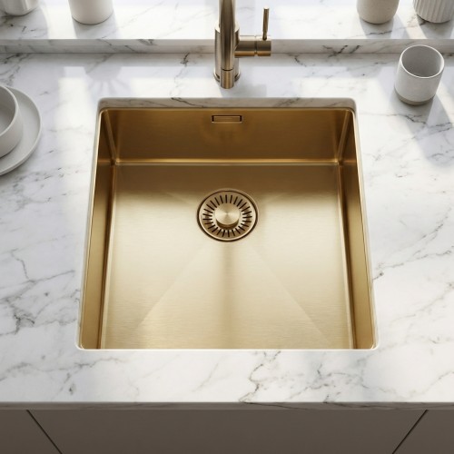 Einbausp&uuml;le New York PVD 34x40