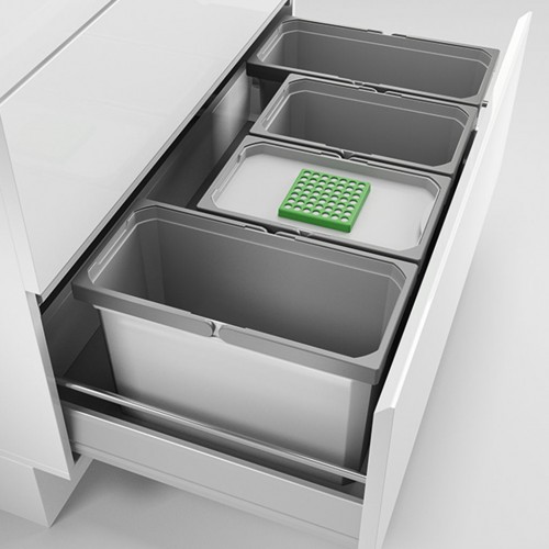 Einbau-Abfallsammler Cox(R) Box 275 S/900-4 bio