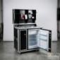 kitcase pro-art Kofferk&uuml;che mit glatter Edelstahl-Arbeitsfl&auml;che mit oder ohne Sp&uuml;le - Die mobile K&uuml;che im Flightcase auf Rollen [4/31]