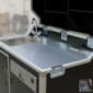 kitcase pro-art Kofferküche mit-/ohne Spüle - Die mobile Küche im Flightcase auf Rollen [5/9]