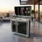 kitcase pro-art Kofferk&uuml;che mit glatter Edelstahl-Arbeitsfl&auml;che mit oder ohne Sp&uuml;le - Die mobile K&uuml;che im Flightcase auf Rollen [8/31]