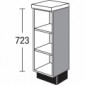 Ausgleichsschrank-Regal für die Küche mit variabler Breite von 150-600 mm [2/16]