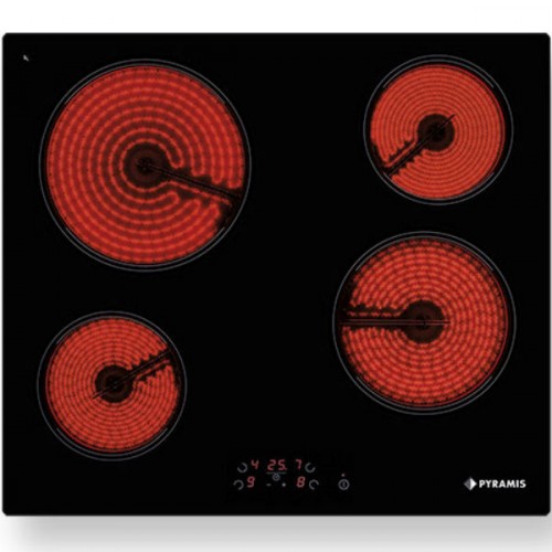 Autarkes Einbaukochfeld mit Touch-Control