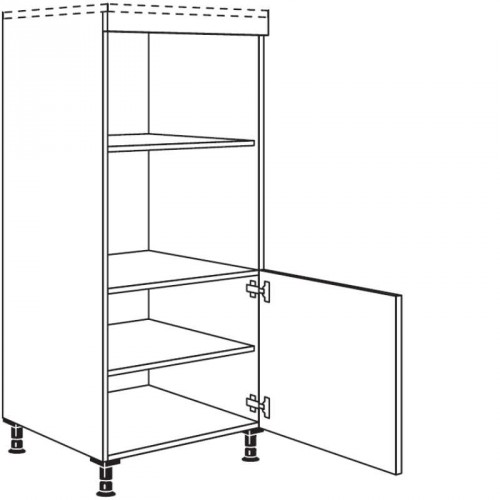 Highboard für Geräte-Umbauten für Dampfgarer und Backofen