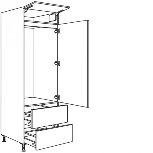 Hochschrank Geräte-Umbau für Kühlautomat