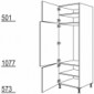 Hochschrank Geräte-Umbau für Kühlautomaten [2/9]