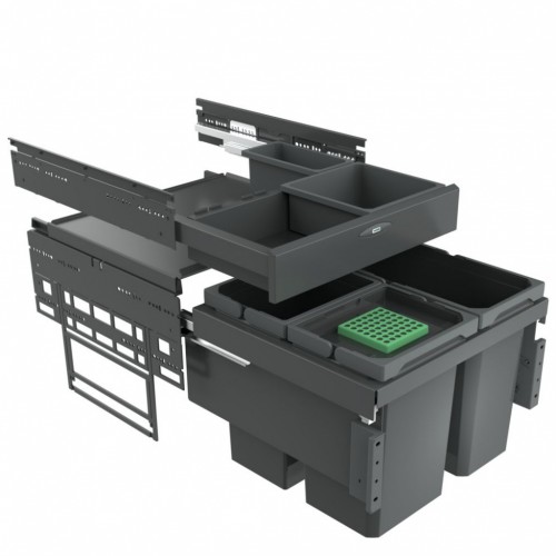 Einbau-Abfallsammler Cox(R) Base S / 500-3 mit Base-Board(R)