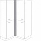 Eckblende für Highboard für Ecke 650 x 650 mm [1/24]