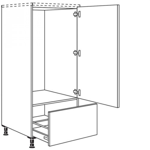 Highboard Geräte-Umbau für Kühlautomat