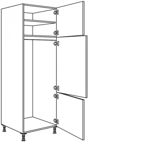 Hochschrank Geräte-Umbau für Kühl- und Gefrierautomat