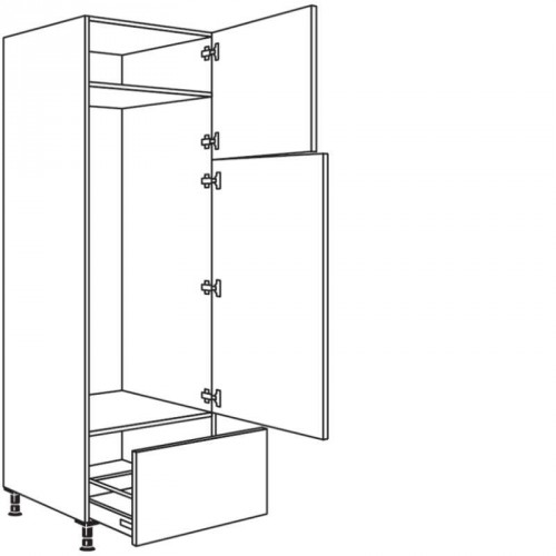 Hochschrank Geräte-Umbau für Kühl- und Gefrierautomat