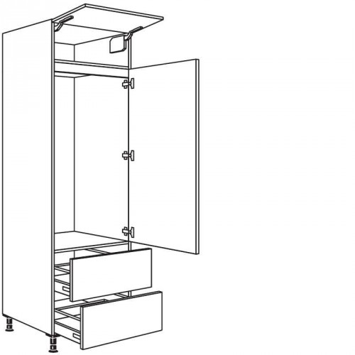 Hochschrank Geräte-Umbau für Kühlautomat