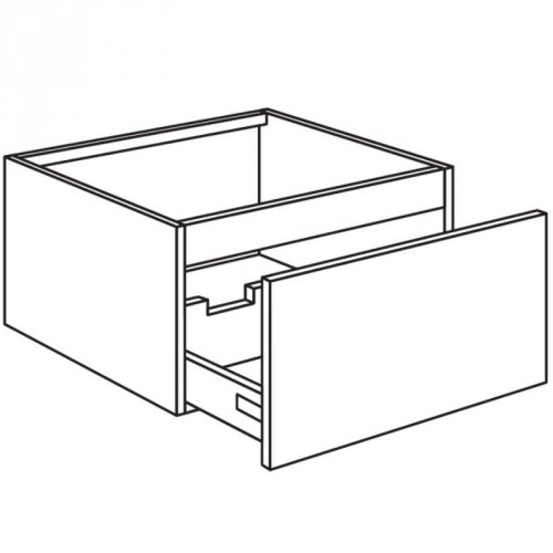 Spülen-Auszugschrank mit 1 Schubkasten mit Auszugsblende