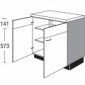 Unterschrank mit 2 Drehtüren verstiftet [2/16]