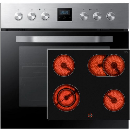 Samsung Einbau-Backofen mit Glaskeramikkochfeld