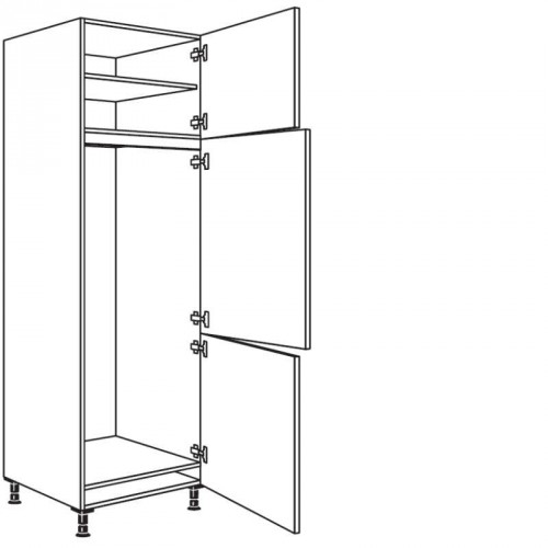 Hochschrank Geräte-Umbau für Kühl- und Gefrierautomat