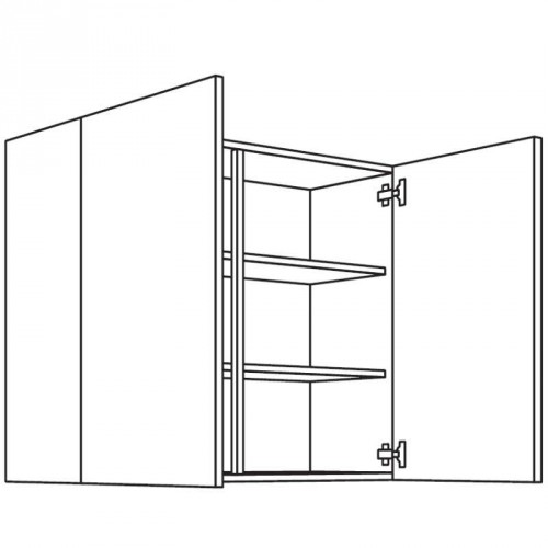 Wandschrank mit 2 Türen