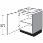 Spülen Unterschrank 579 mm hoch [2/16]
