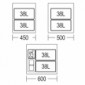 Unterschrank mit Mülltrennsystem 1 durchgehende Front [3/13]