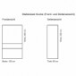 Retoureware Schrankk&uuml;che 120 cm Pro-Art designLINE PLUS inkl. Geschirrsp&uuml;ler und Amica K&uuml;hlschrank, Sp&uuml;le und Hochdruckarmatur [12/12]