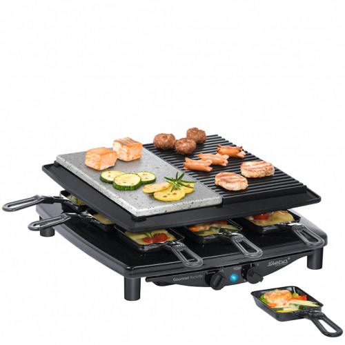 Gourmet-Raclette Made in Germany, Grillfläche 29 x 29 cm