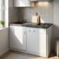 Minik&uuml;che mit 60 cm Geschirrsp&uuml;lmaschine F [2/9]
