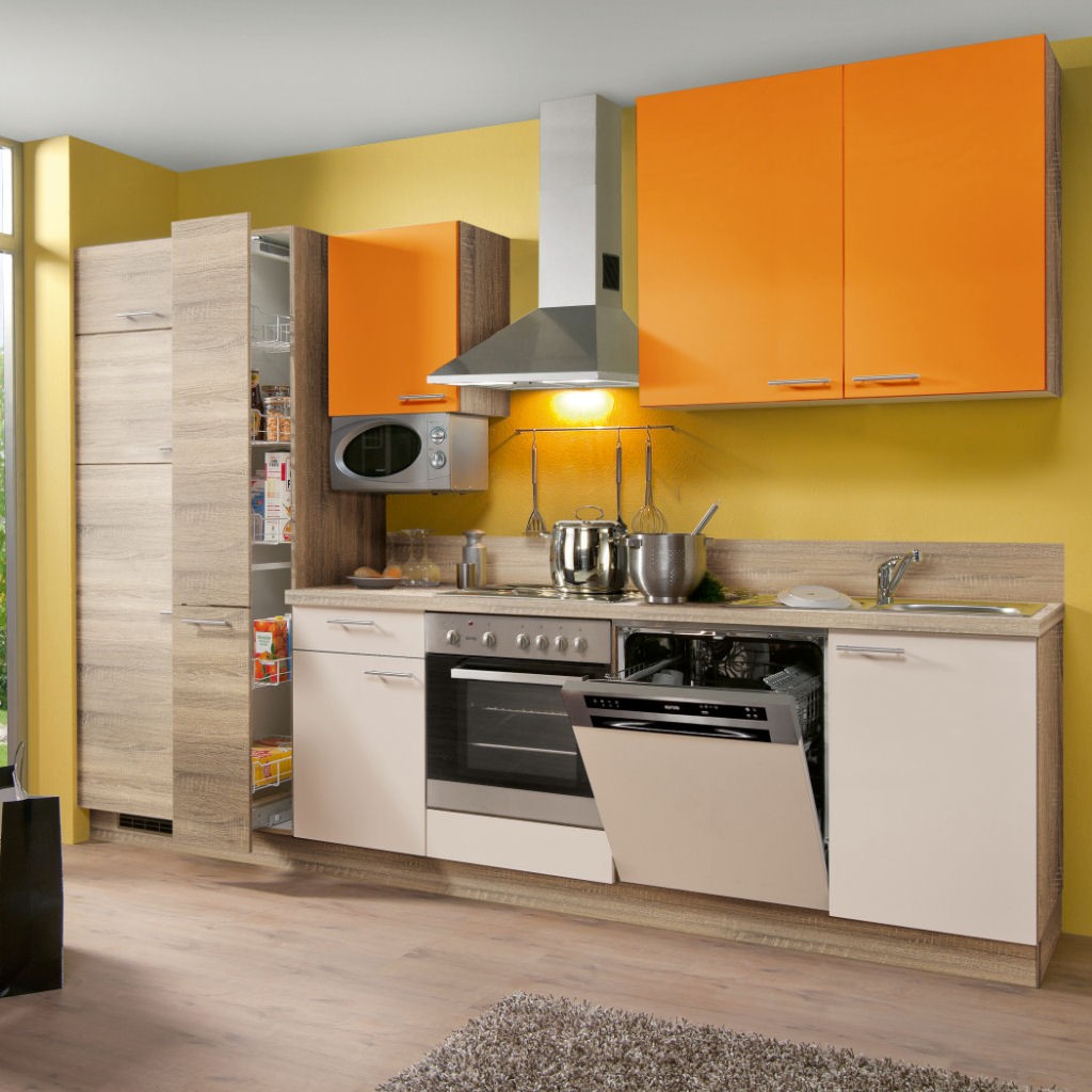 Küchenzeile mit Elektrogeräten 310 cm Küchenzeile mit Elektrogeräten 310 cm