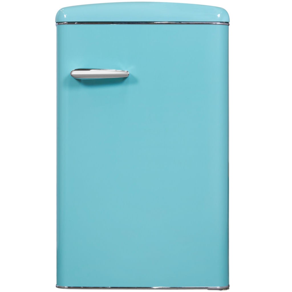 Retrostyle Kühlschrank Taubenblau
