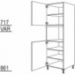 Hochschrank für Geräte-Umbauten, Dampfgarer Kompaktgerät [2/9]