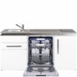 Miniküche Designline 160 cm breit inkl. Geschirrspüler 60 cm [12/29]