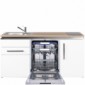 Miniküche Designline 160 cm breit inkl. Geschirrspüler 60 cm [13/29]