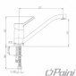Paini arena Einhebelmischer mit schwenkbarem Auslauf [2/2]