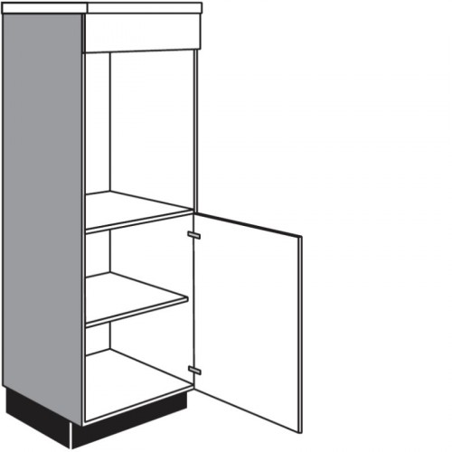 Highboardschrank für Einbaugeräte mit 1 Geräte-Drehtür