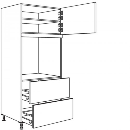 Hochschrank Umbauten für 30 Zoll breite Backöfen