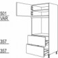 Hochschrank Umbauten für 30 Zoll breite Backöfen [2/9]