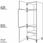 Hochschrank Geräte-Umbau für Kühlautomaten [2/9]